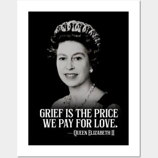 Queen Elizabeth II Quote Posters and Art